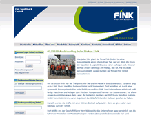 Tablet Screenshot of fink-logistik.de